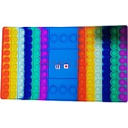 Игра попит пупырка прямоугольная с костями 19x32 см