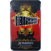 Игра Домино 28 костей 6 цветов 60 шт/кор