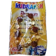 Браслет Rudraksh из семян рудракши с фурнитурой