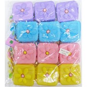 Кошелек для мелочи (KY-1639) квадратный силиконовый 12 шт/упаковка