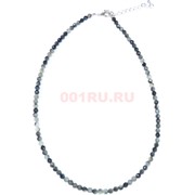 Бусы 45 см 4 мм из хризоберилла