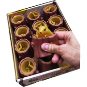 Игрушка антистресс белка коричневая Evil Squirell 12 шт/упаковка