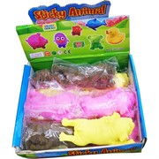 Игрушка Мопсы антистресс сквиши мялка 12 шт/упаковка