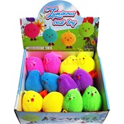 Игрушка «цыпленок» 12 шт/упаковка светящаяся