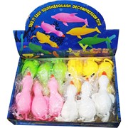 Гусь игрушка мялка антистресс 12 шт/упаковка