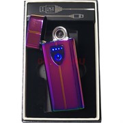 Зажигалка USB (HL-4771) разрядная светящаяся цвета в ассортименте