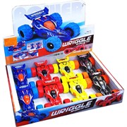Машинка иннерционная Wriggle Racing 8 шт/упаковка
