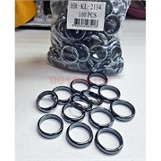 Кольцо из гематита (KL-2134) округлое 100 шт/упаковка
