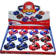 Машинка заводная Spider Car 12 шт/упаковка
