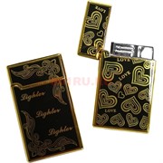 Зажигалка 2 режима без коробочки с рисунками надписями