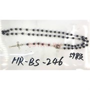 Крест подвеска из гематита (BS-246) в коробочке 2 цвета 12 шт/упаковка