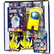 Игрушка пластмассовая Among Us 12 шт/упаковка