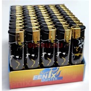 Зажигалка газовая «черная с пятнами» 50 шт/блок