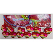 Брелок резиновый Сердце красное (KY-1458) Love 12 шт/упаковка