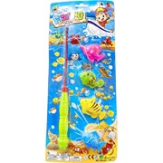 Игрушка Рыбалка 4 рыбки малая