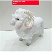 Игрушка мягкая Баран музыкальная 26x20 см символ 2027 года (5142)
