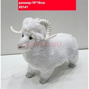 Игрушка мягкая Баран музыкальная 19х16 см символ 2027 года (5141)