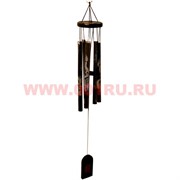 Музыка ветра 5 трубок "Драконы" (МО302-6) белые на черном