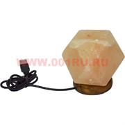 Лампа USB солевая "геометрическая фигура" 10 см высота