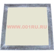 Фоторамка-багет квадратная серо-коричневая 35*35