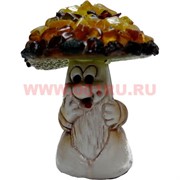 Фигурка с янтарем "Грибок"