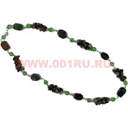 Бусы из яшмы 70 см оптом (россыпь+камень)