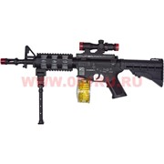 Игрушка Автомат M-16 со звуком 51 см длина с треногой