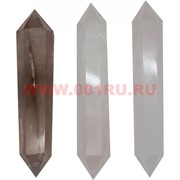 Карандаш из розового кварца двухсторонний 10-12 см