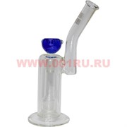 Бонг стеклянный прозрачный (BL-60) 26 см высота