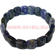 Браслет граненный из лазурита