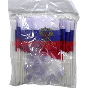 Флаги России на присоске (пара), цена за 12 пар