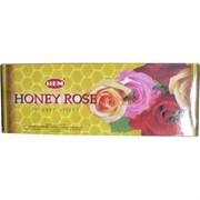 Благовония HEM "Honey Rose" (Медоносная роза) 6 шт/уп, цена за уп