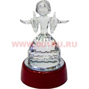 Ангелочек-девочка на подставке с батарейками 11 см