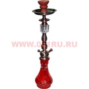 Кальян средний (F1155) на 1 трубку цвета миксом 56 см (металл, стекло)