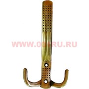 Крючок мебельный трехрожковый (11) цвет медь 30 шт/упаковка