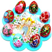 Подставка под пасхальные яйца (без яиц) в ассортименте