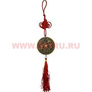 Подвеска с монетой Дракон и Феникс 6 см