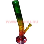 Бонг стеклянный  цветной 35 см