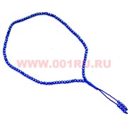 Четки 99 бусин цвет голубой, цена за 12 шт/уп