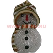 Снеговик светящийся (923) 14 см