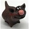 Кошка (22) коричневая из полистоуна 5,0 см