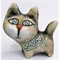 Фигурка кота (KK-31C) из шамота