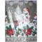 Скатерть из льна 150x220 см новогодняя