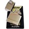 Зажигалка бензиновая чистая с надписью Zippo под гравировку - фото 162386