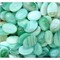 Кабошоны 13x18 овальные из светло-зеленого цветного агата