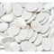 Кабошоны 13x18 овальные из белого агата