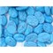 Кабошоны 18x25 овал из голубой бирюзы с прожилками