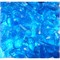 Кабошоны 10x20 граненые капли из голубого стекла