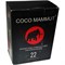 Кокосовый уголь для кальяна Coco Mammut 22 мм 24 кубика 250 гр