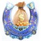 Ключница настенная деревянная Денежная подкова